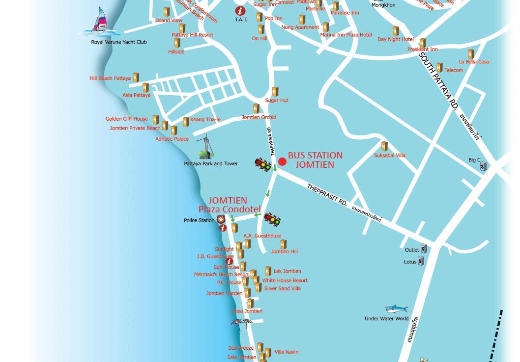 Jomtien Plaza Suite Apartments 외부 사진